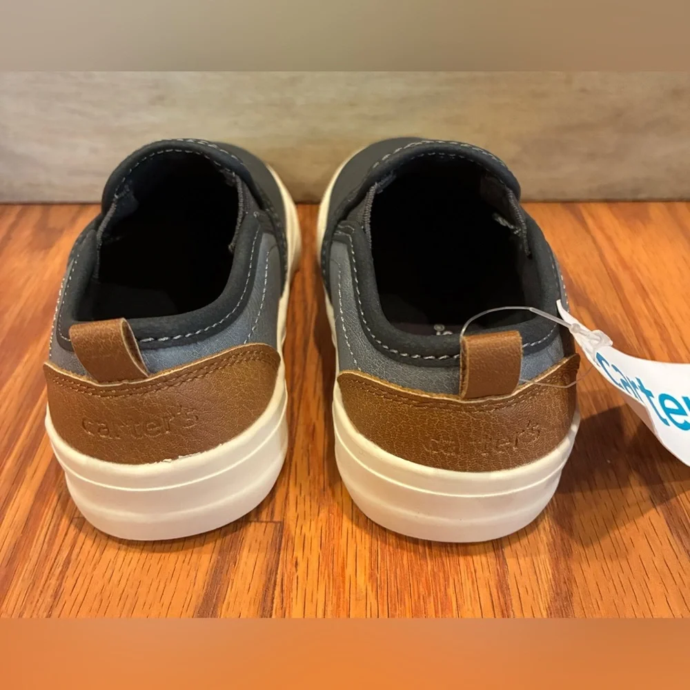 Carter's Penny (CS24FO6B) Toddler Slip-On Sneakers Size 7 Navy Casual Shoe NWT